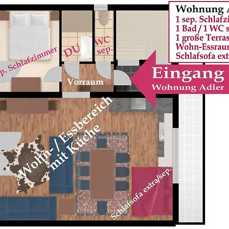 Der Tyroler Adler Im Zentrum Vom Wilden Kaiser *