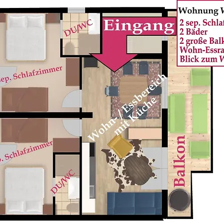 Appartement Der Tyroler Adler Im Zentrum Vom Wilden Kaiser Going am Wilden Kaiser