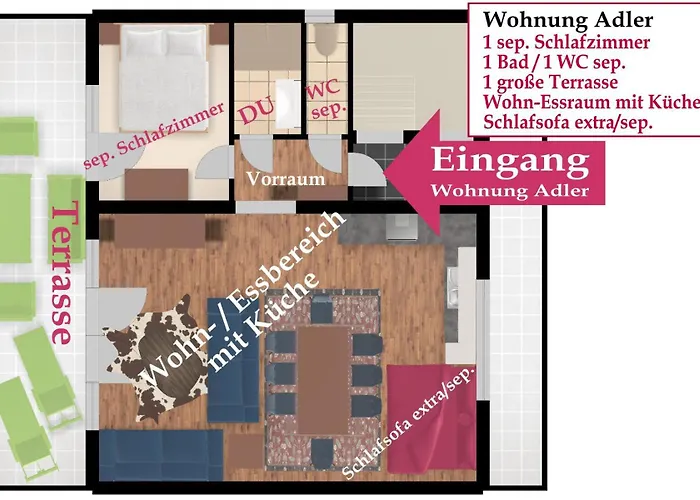 Der Tyroler Adler Im Zentrum Vom Wilden Kaiser *