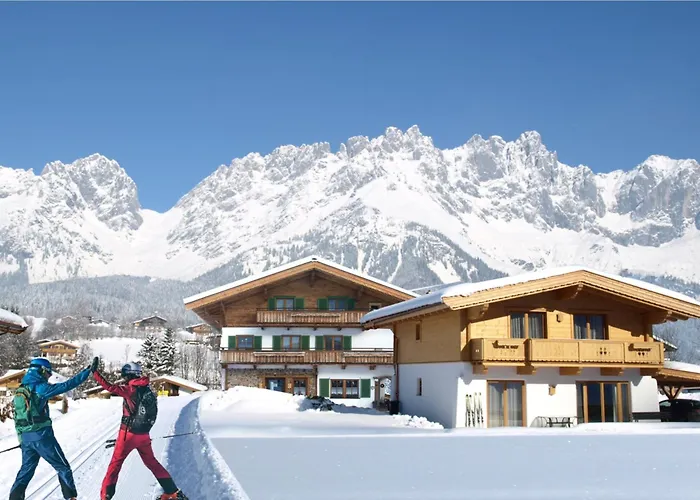 Der Tyroler Adler Im Zentrum Vom Wilden Kaiser *